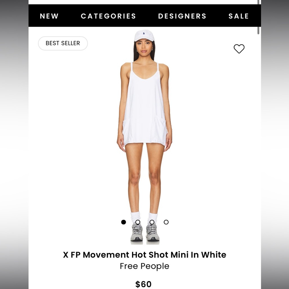 X FP Movement Hot Shot Mini In White
Free People